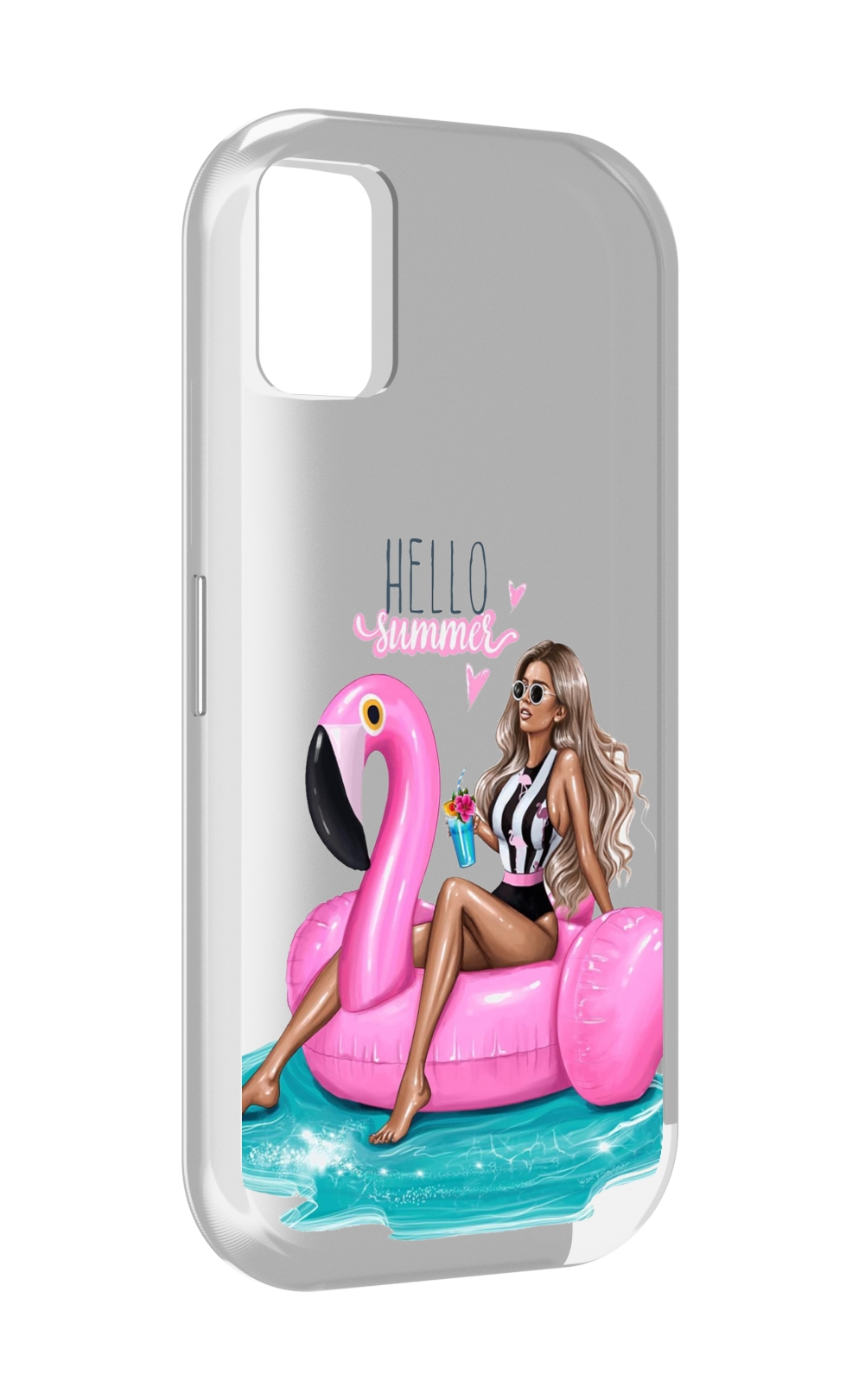 

Чехол MyPads Hello-summer для UMIDIGI A11, Прозрачный, Tocco