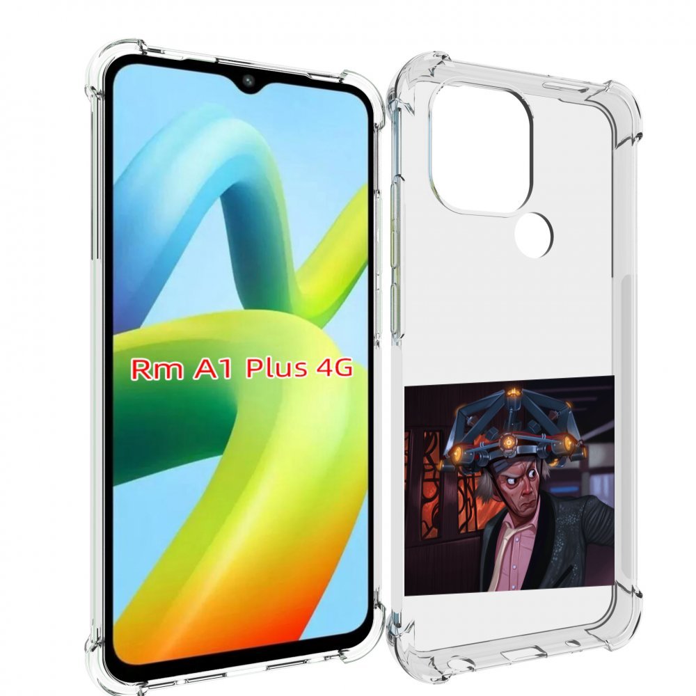 Чехол MyPads назад-в-будущее для Xiaomi Redmi A1 Plus +
