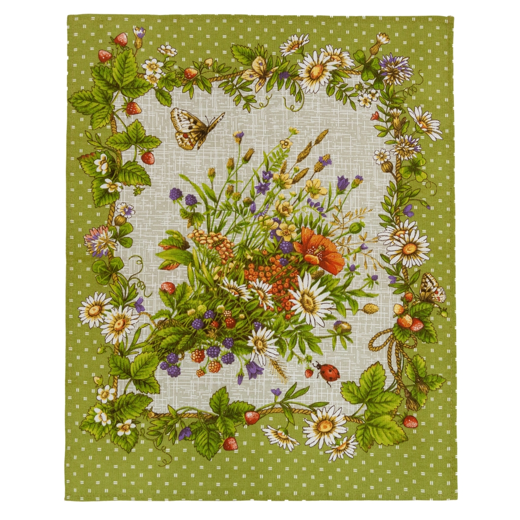 

Полотенце кухонное WELLNESS, ЗЕМЛЯНИКА_Б, 45x60, Полотенце кухонное Земляника_Б