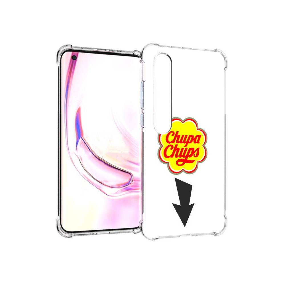 

Чехол MyPads Tocco для Xiaomi Mi 10 Pro чупа чупс (PT144585.295.694), Прозрачный, Tocco