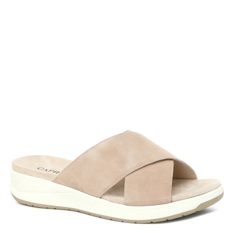 

Шлепанцы женские Caprice 9-9-27252-20 бежевые 40 EU, Бежевый, 9-9-27252-20