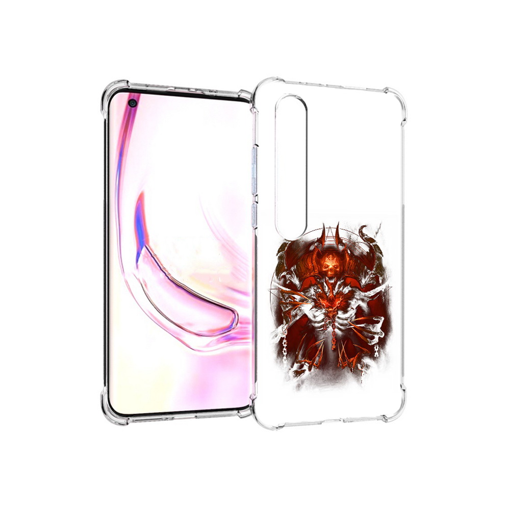 

Чехол MyPads Tocco для Xiaomi Mi 10 Pro яркий демон (PT144585.295.708), Прозрачный, Tocco
