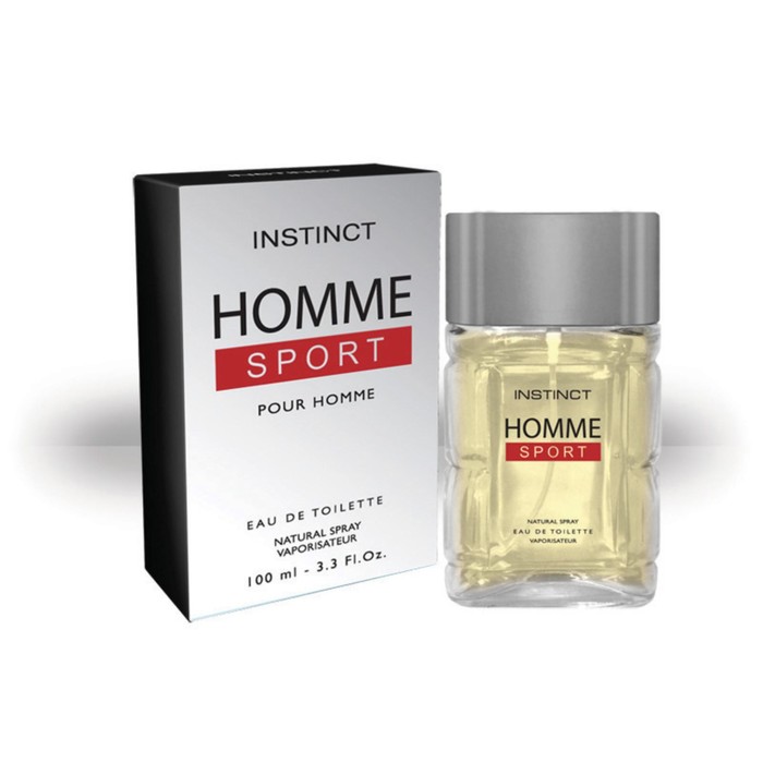 фото Туалетная вода мужская instinct homme sport, 100 мл delta parfum