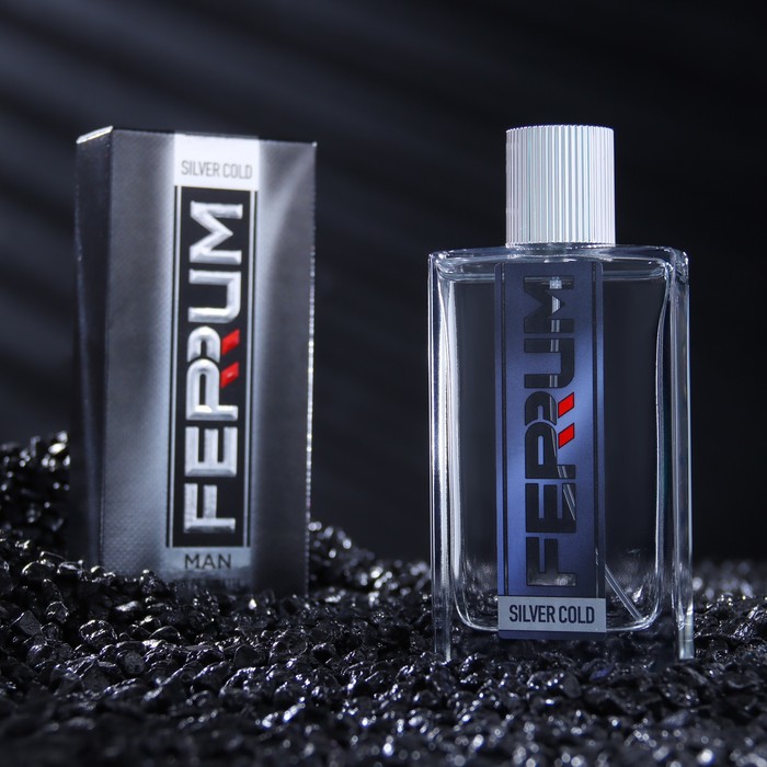 

Туалетная вода мужская Ferrum "Silver Cold', 100 мл