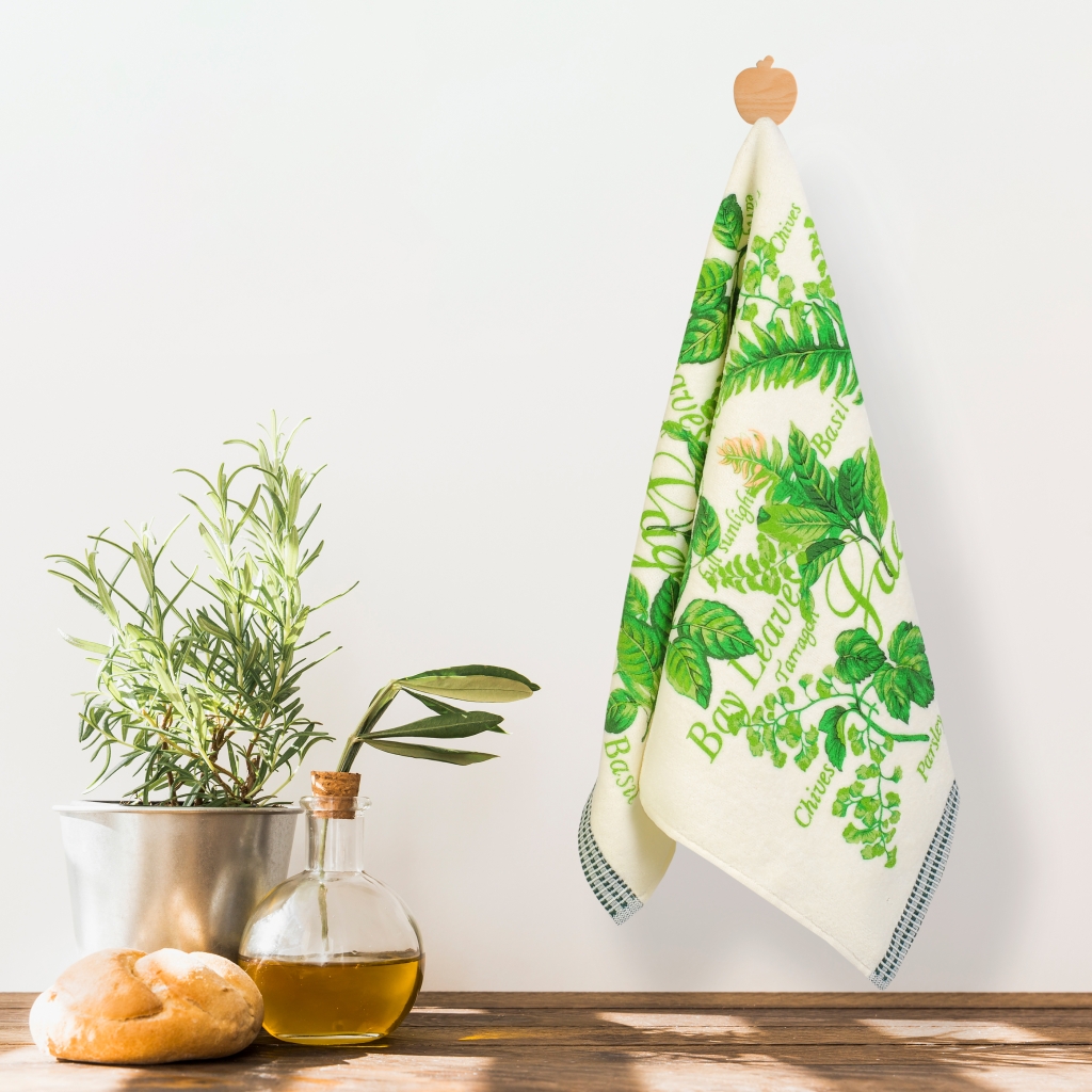 

Полотенце кухонное WELLNESS, ОРЕГАНО, 43x70, ОРЕГАНО Полотенце кухонное