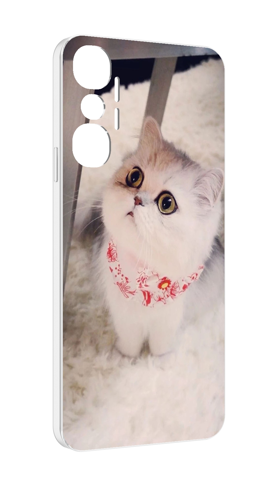 

Чехол MyPads Котеночек женский для Infinix Hot 20 4G, Прозрачный, Tocco