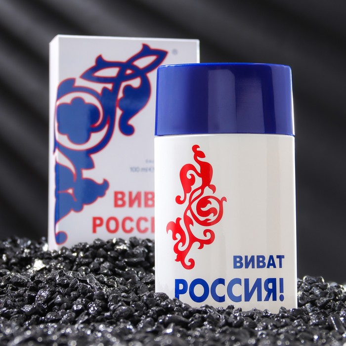 

Туалетная вода мужская "Виват Россия", белый, 100 мл