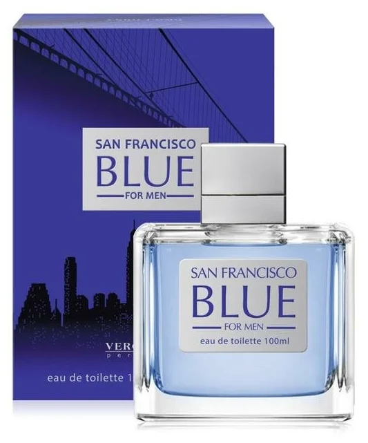 

Туалетная вода мужская RM San Francisco Blue, 100 мл