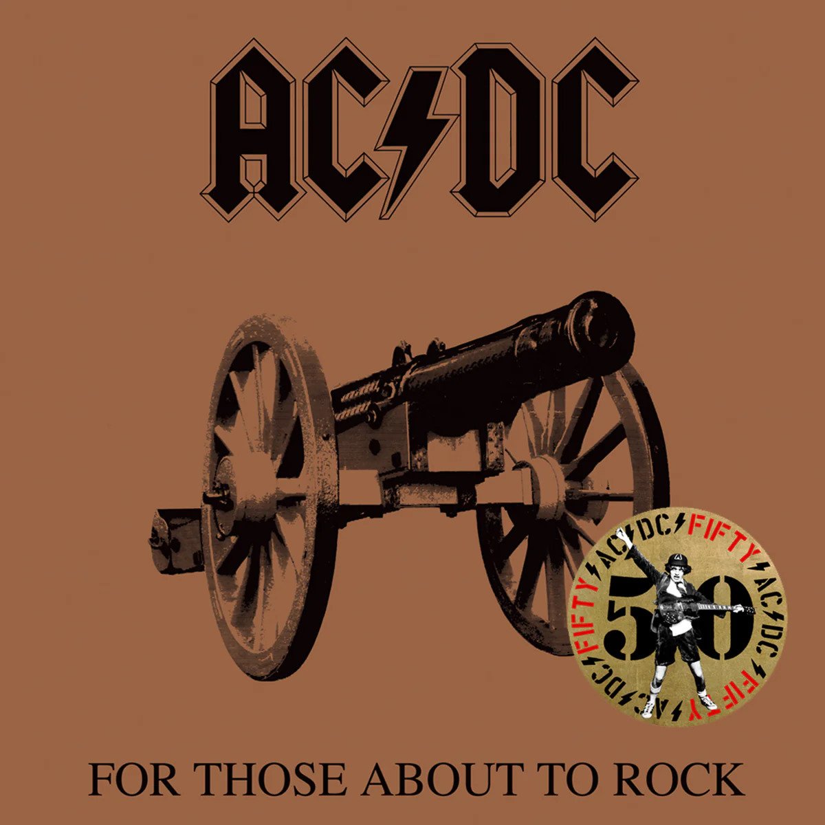 AC/DC For Those About To Rock You (Gold Metallic) (LP)