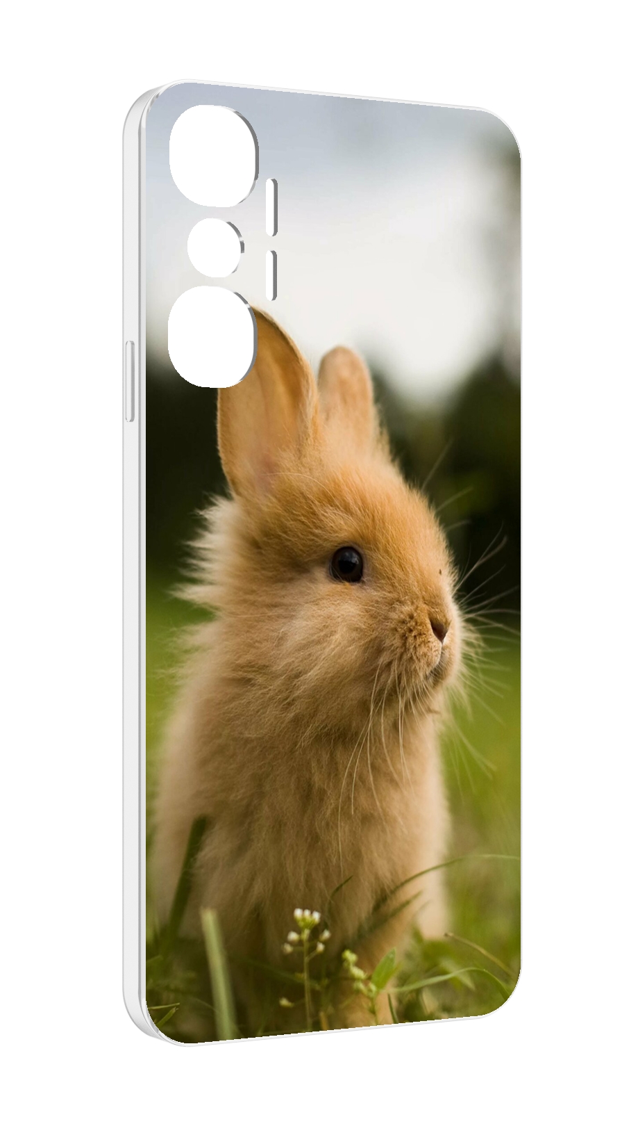 

Чехол MyPads Кролик для Infinix Hot 20 4G, Прозрачный, Tocco