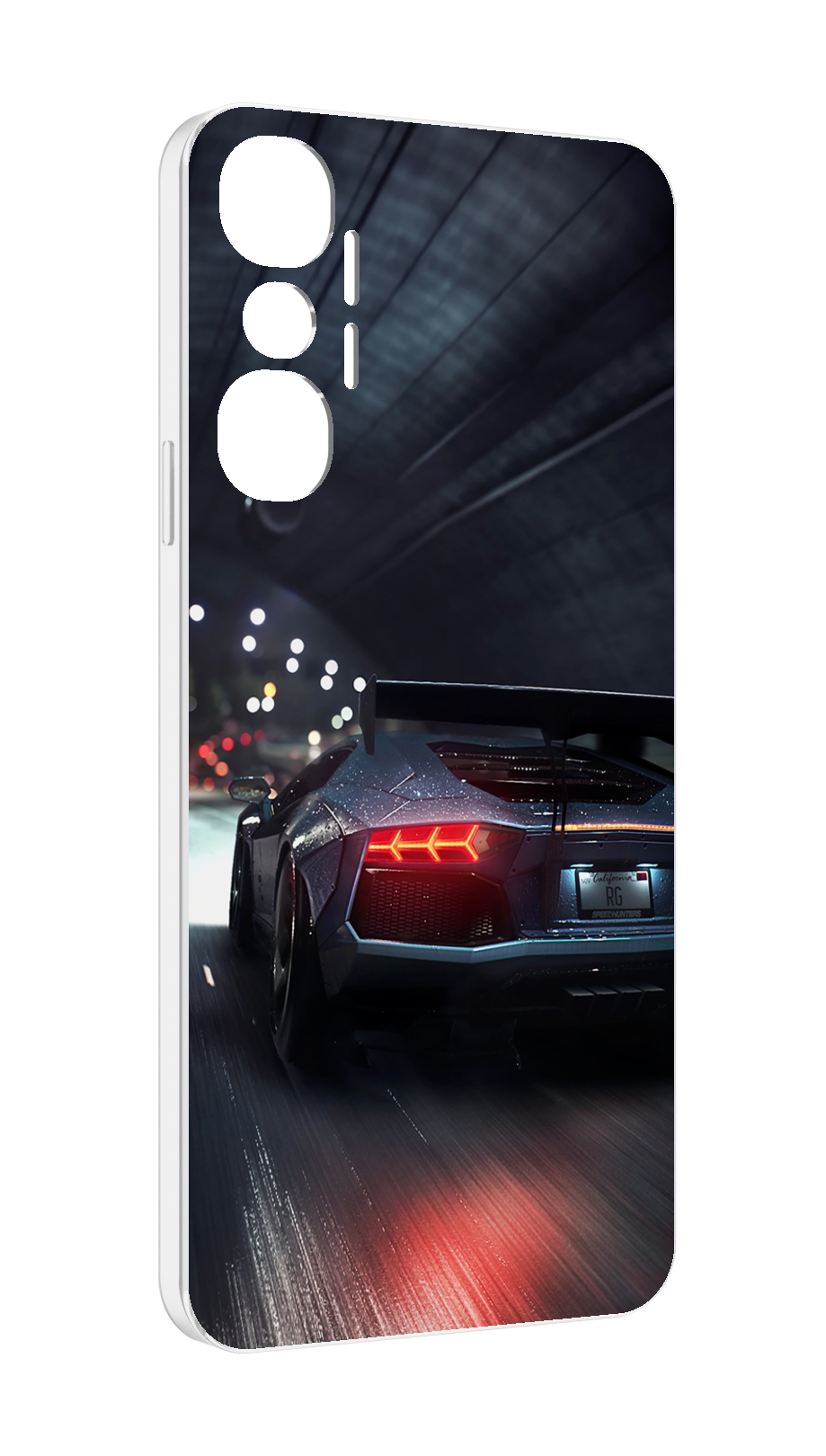 

Чехол MyPads Ламба мужской для Infinix Hot 20 4G, Прозрачный, Tocco