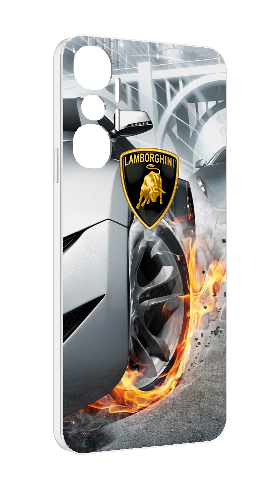 

Чехол MyPads Ламборгини мужской для Infinix Hot 20 4G, Прозрачный, Tocco
