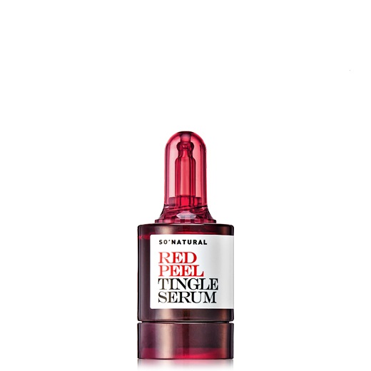 фото Пилинг сыворотка с эффектом покалывания so natural red peel tingle serum, 10 мл