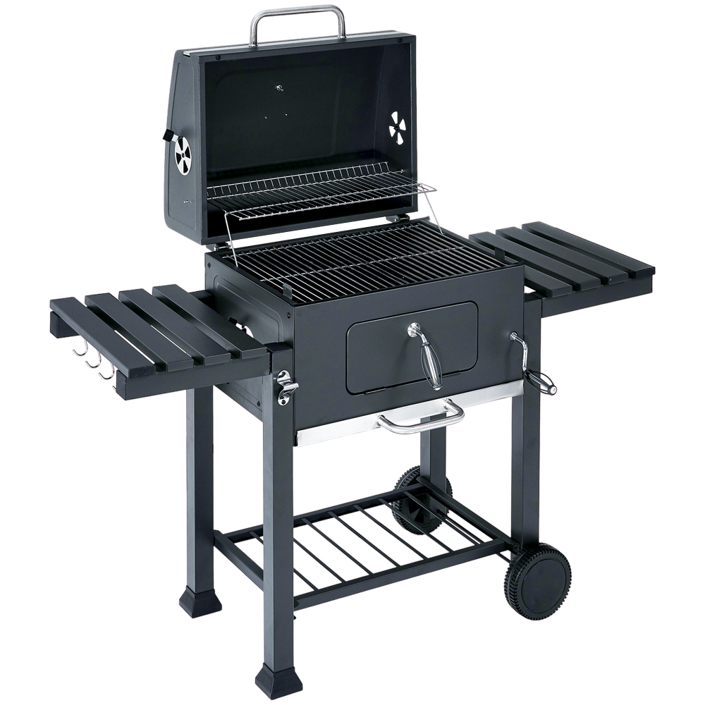 Угольный гриль GoGarden Grill-Master 83 Plus черный 50148