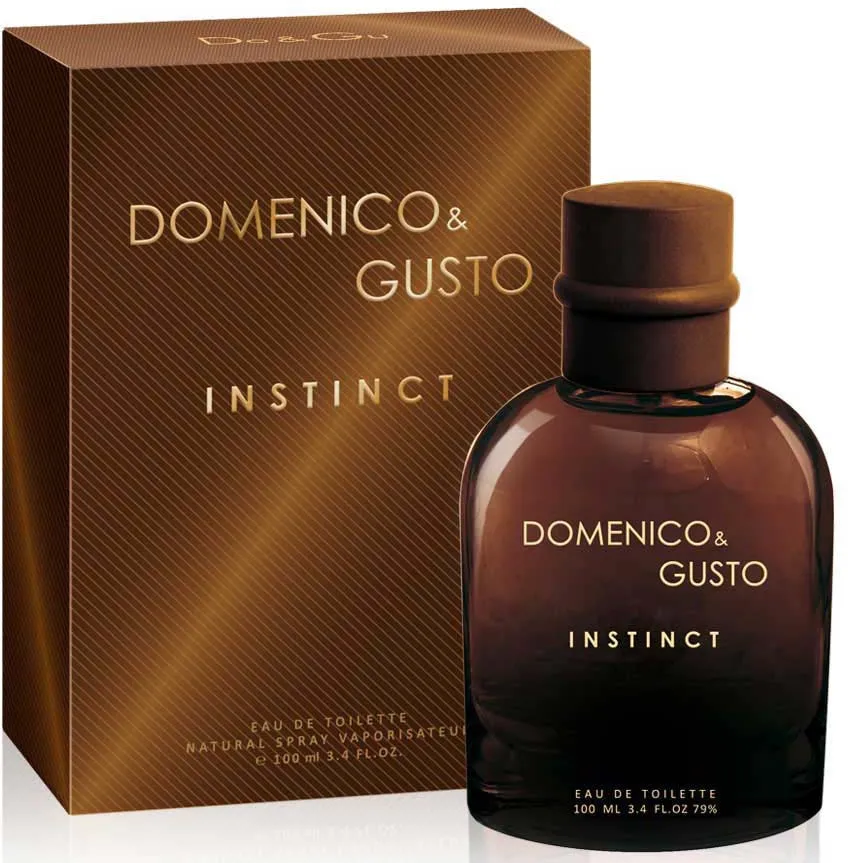 

Туалетная вода мужская Domenico&Gusto Instinct, 100 мл
