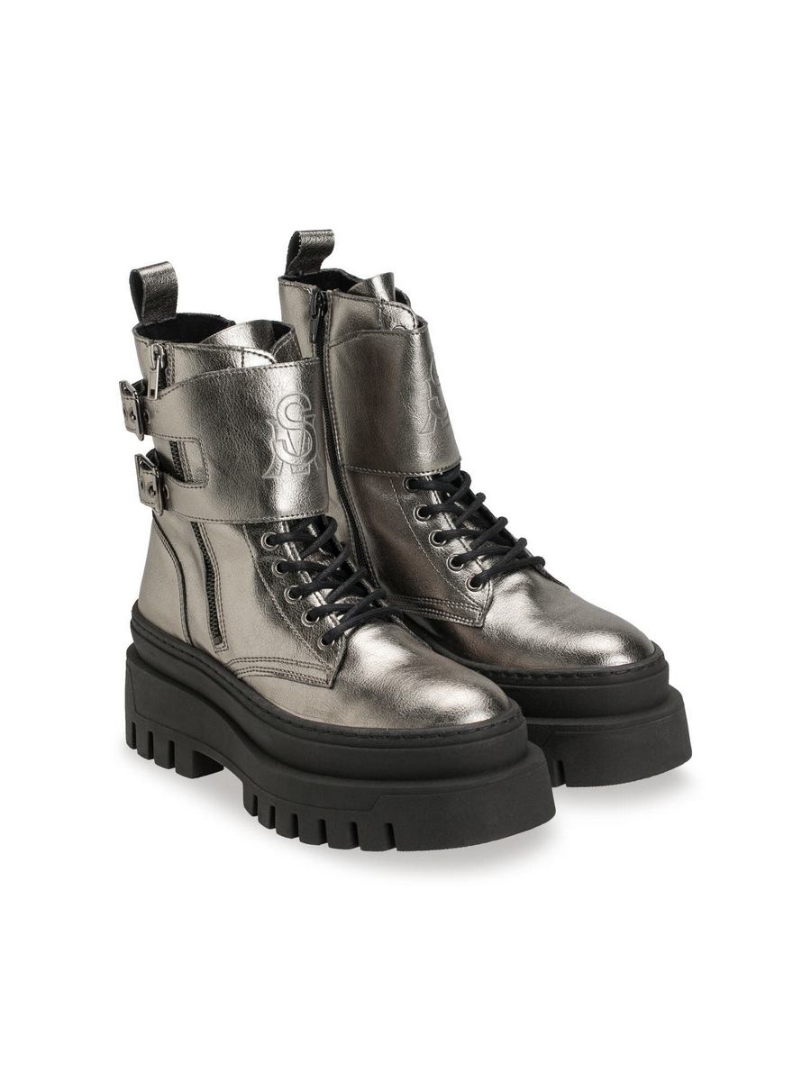 

Ботинки женские STEVE MADDEN 001399201 серебристые 40 EU, Серебристый, 001399201