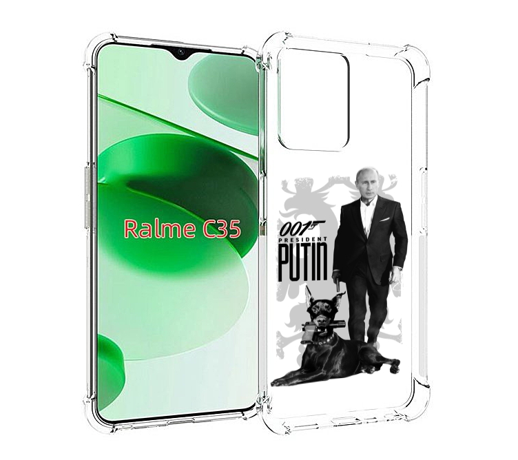 

Чехол MyPads 001 для Realme C35 / Narzo 50A Prime, Прозрачный, Tocco