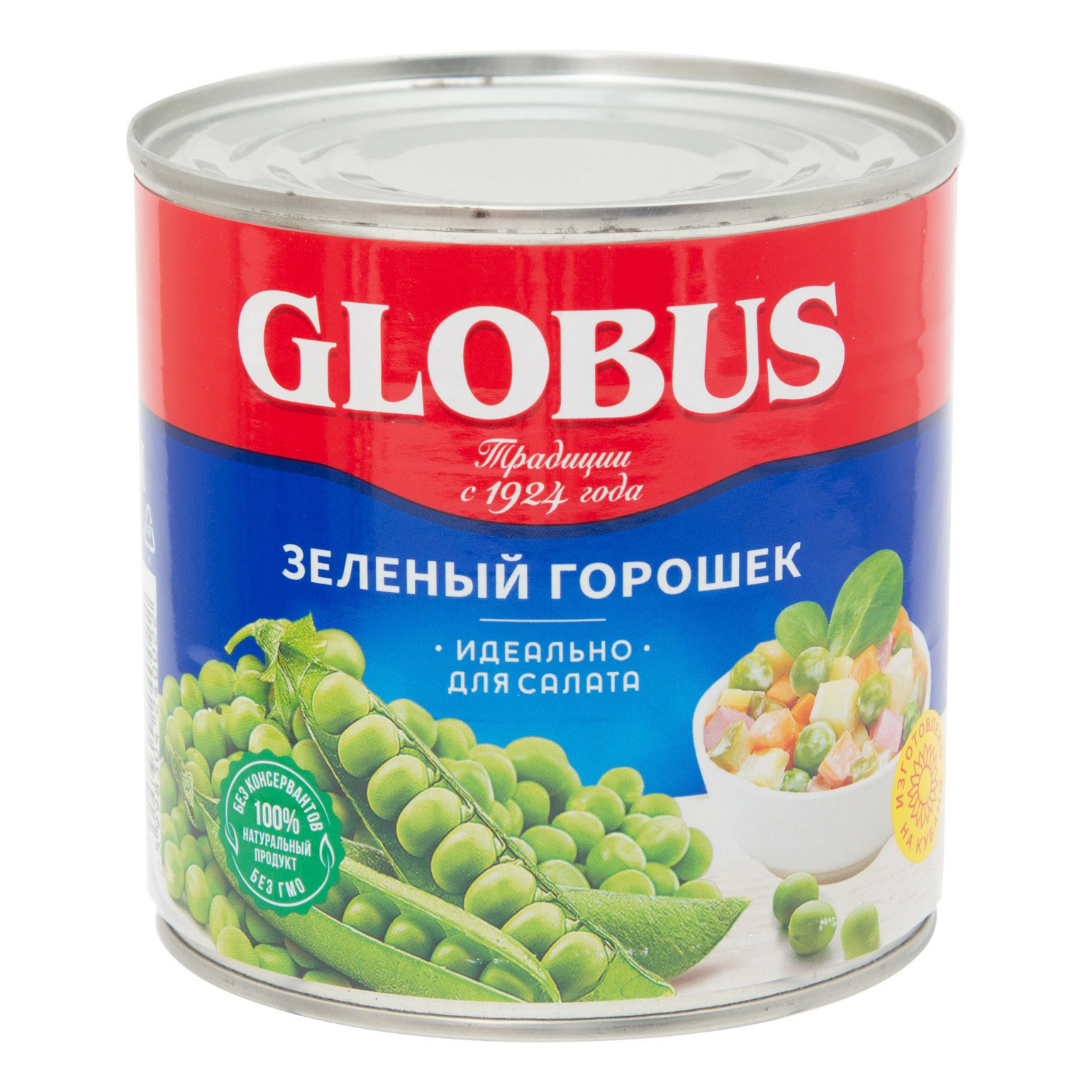 

Горошек Globus зеленый 400 г