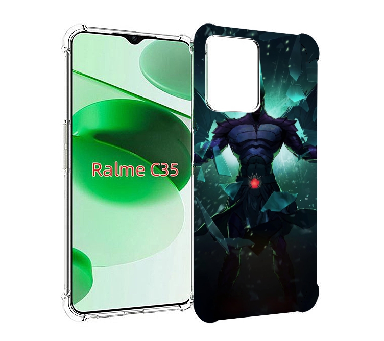 

Чехол MyPads dota 2 terrorbalde для Realme C35 / Narzo 50A Prime, Прозрачный, Tocco