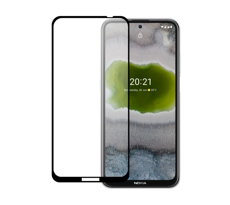 

Защитное стекло PERO Full Glue для Nokia X10, черное