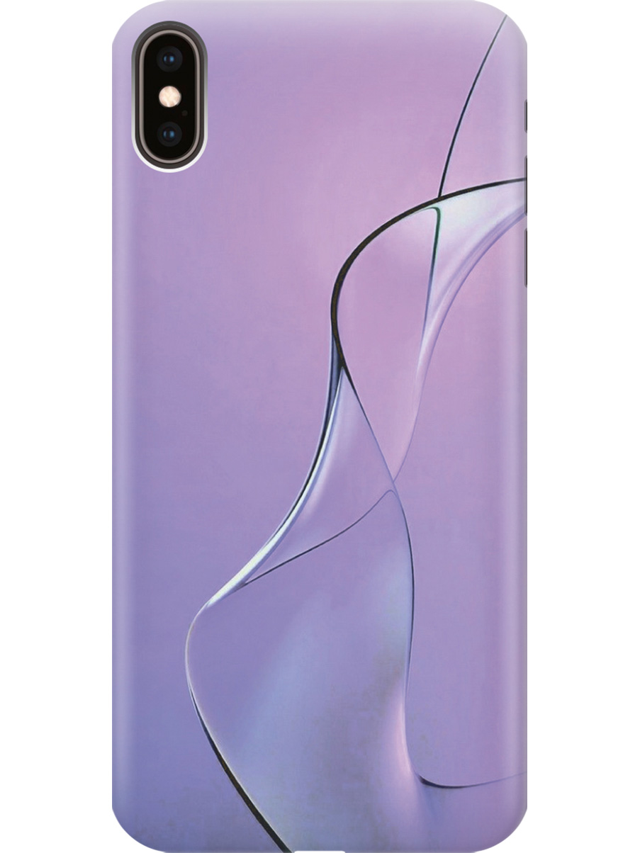 

Силиконовый чехол на Apple iPhone XS Max с принтом "Сиреневый изгиб", Прозрачный;розовый;фиолетовый, 719086231