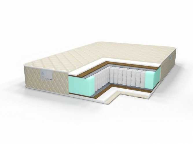 

Матрас Comfort Line Eco Hard TFK18 145х180, Бежевый;белый;серый;серебристый, Eco Hard TFK18