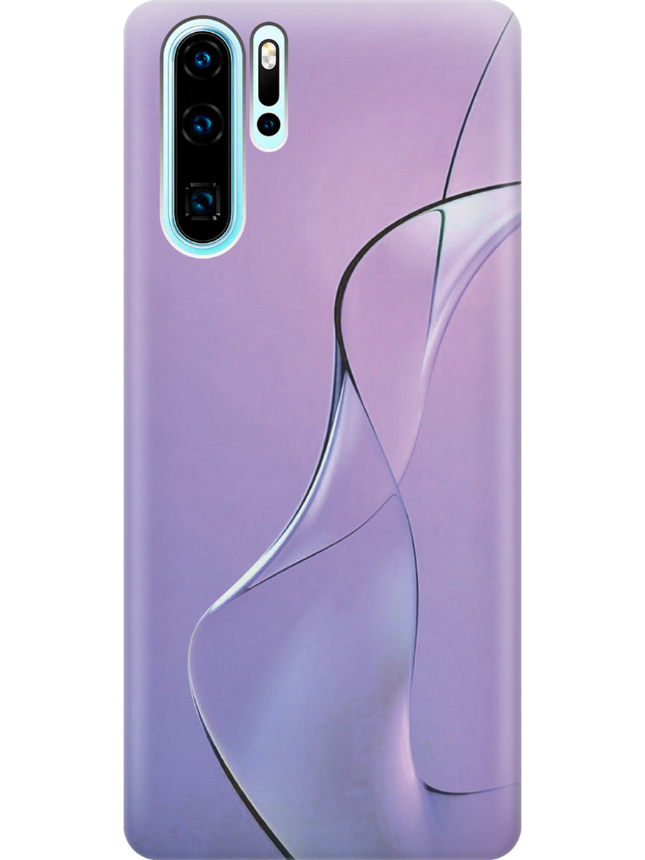 

Силиконовый чехол на Huawei P30 Pro с принтом "Сиреневый изгиб", Прозрачный;розовый;фиолетовый, 720762431