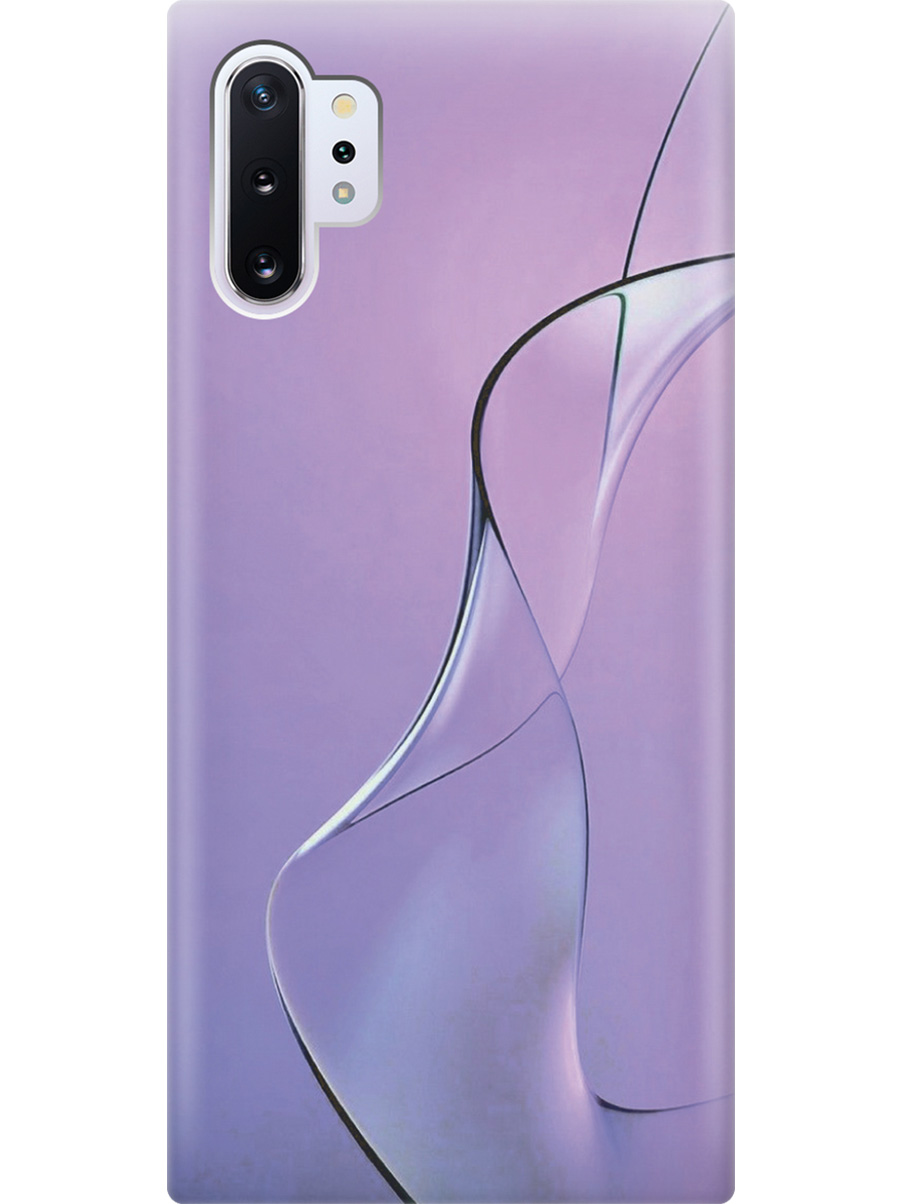 

Силиконовый чехол на Samsung Galaxy Note 10+ с принтом "Сиреневый изгиб", Прозрачный;розовый;фиолетовый, 721799131