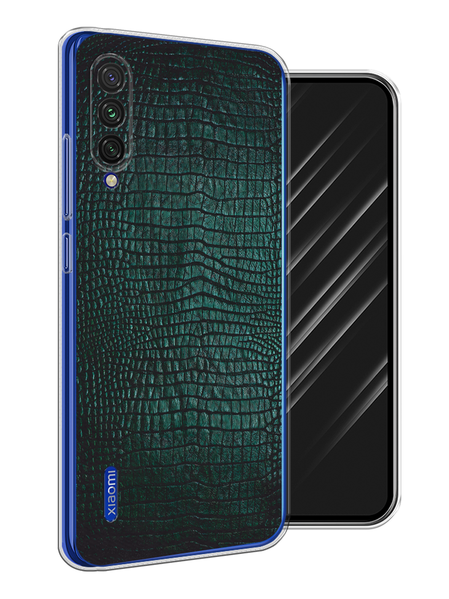 

Чехол Awog на Xiaomi Mi CC9E/Mi A3 "Черная змея", Разноцветный, 35950-3