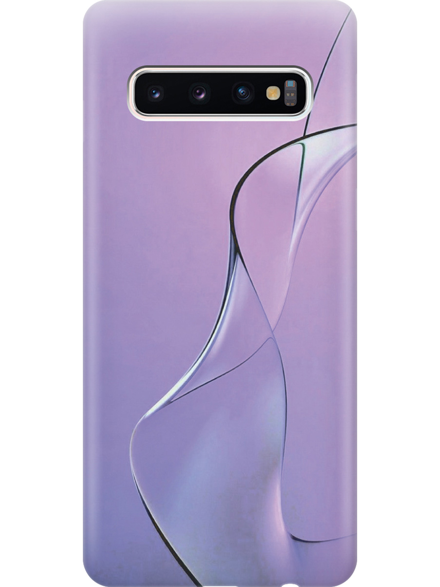 

Силиконовый чехол на Samsung Galaxy S10 с принтом "Сиреневый изгиб", Прозрачный;розовый;фиолетовый, 720461331