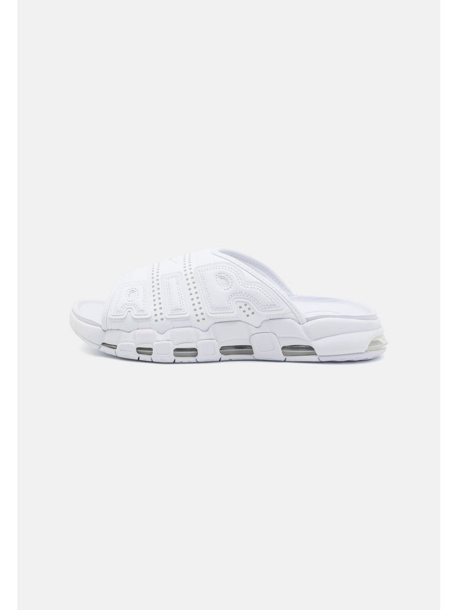 

Сабо женские Nike AIR MORE UPTEMPO SLIDE белые 40 EU, Белый, AIR MORE UPTEMPO SLIDE