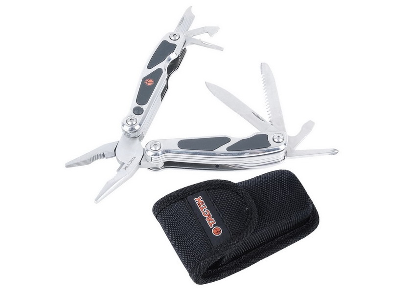 Мультитул TACTIX, 471015, 16 в 1 с подсветкой мультитул leatherman rev 14 функций