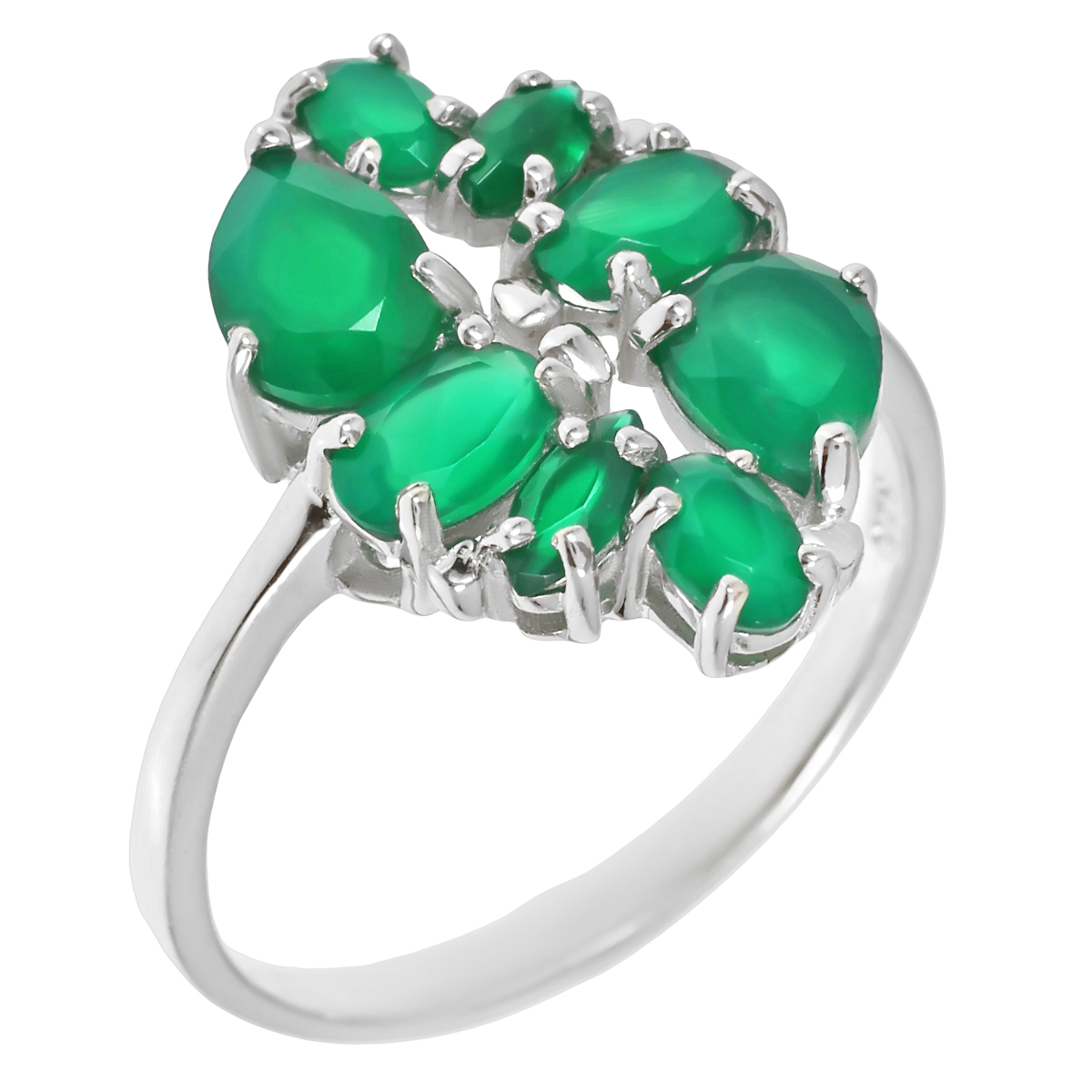 

Кольцо женское Balex Jewellery 1405937247 из серебра хризопраз, р. 18