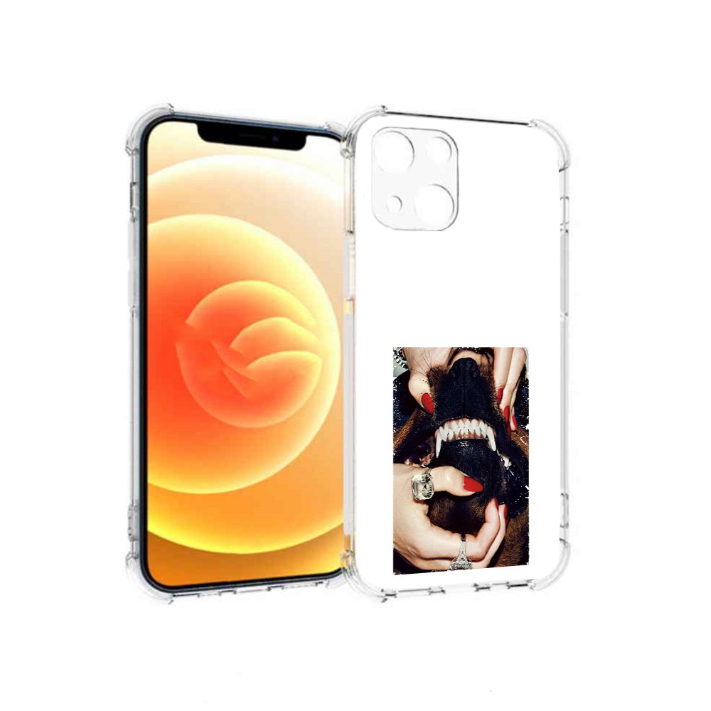 

Чехол MyPads Tocco для Apple iPhone 13 маникюр (PT163239.611.457), Прозрачный, Tocco