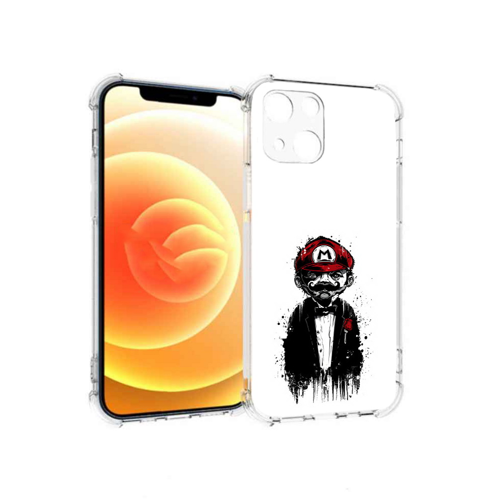 

Чехол MyPads Tocco для Apple iPhone 13 марио (PT163239.611.458), Прозрачный, Tocco