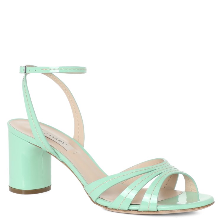 

Босоножки женские Casadei 1L939U060 зеленые 41 EU, 1L939U060