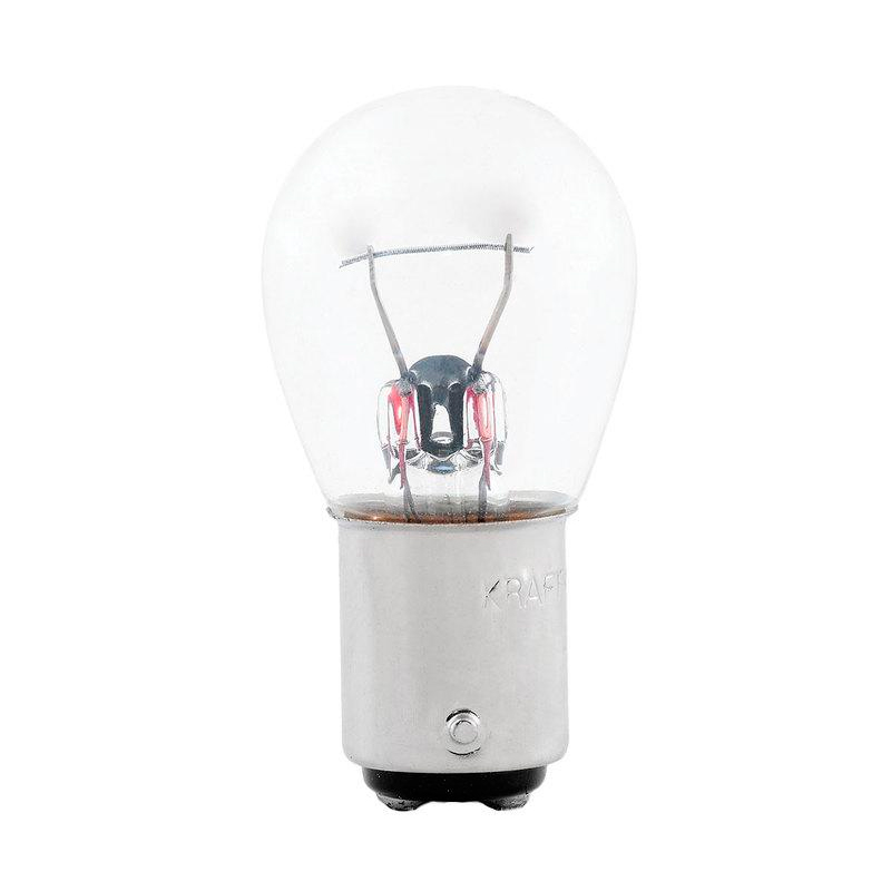 

Лампа галогенная Kraft P21W (BA15d) 12V 21W, KT 700042, 1 шт
