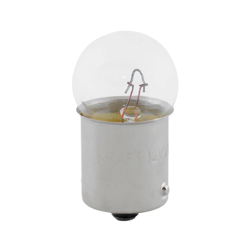 

Лампа галогенная Kraft R10W (BA15s) 24V 10W, KT 700053, 1 шт
