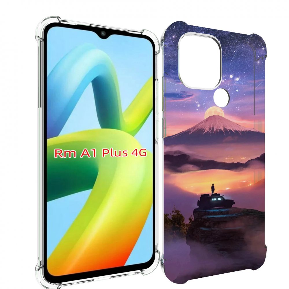 

Чехол MyPads ночь-в-горах для Xiaomi Redmi A1 Plus +, Прозрачный, Tocco