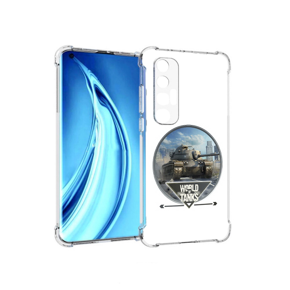 

Чехол MyPads Tocco для Xiaomi Mi 10S Мир танков (PT226949.296.119), Прозрачный, Tocco