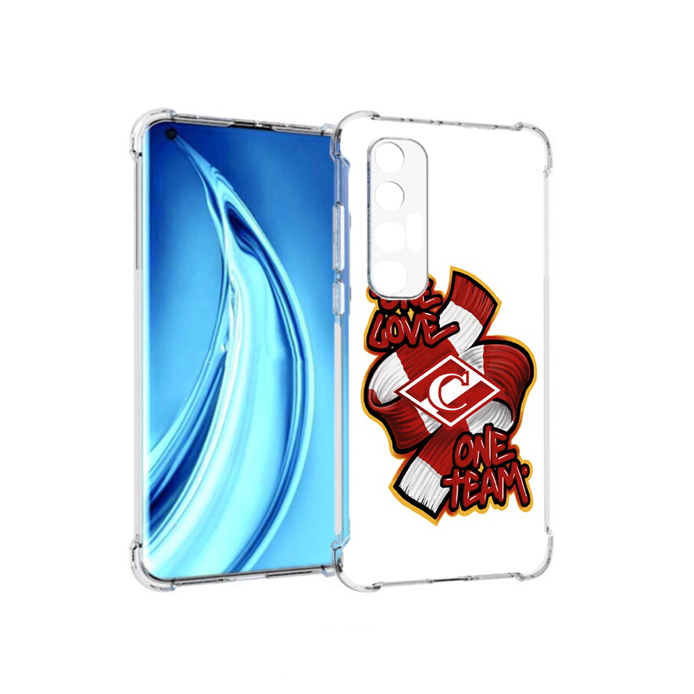 

Чехол MyPads Tocco для Xiaomi Mi 10S Одна любовь-Спартак (PT226949.296.126), Прозрачный, Tocco
