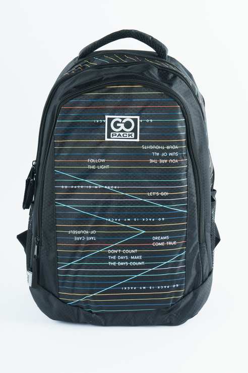 

Школьный ранец GoPack GO20-133M-2 цв. черный, GO20-133M-2