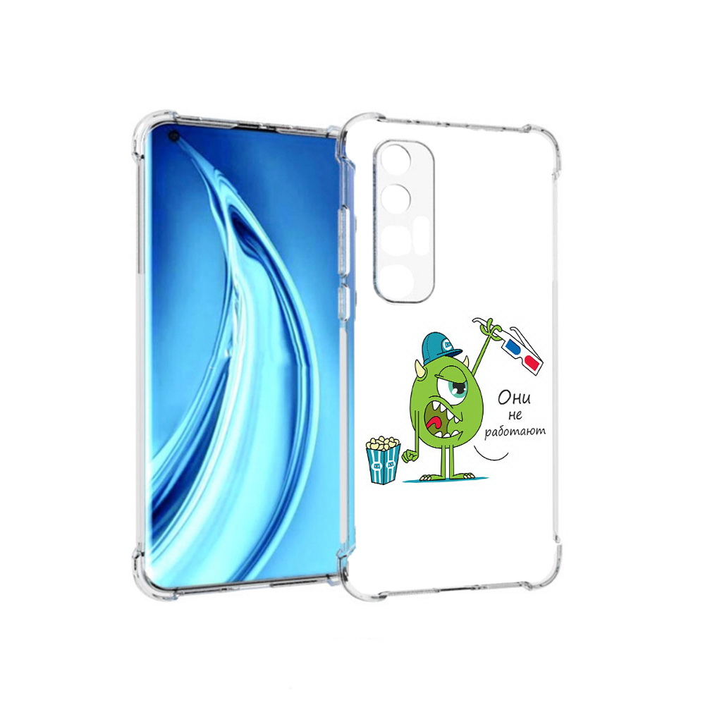 

Чехол MyPads Tocco для Xiaomi Mi 10S Очки не работают (PT226949.296.129), Прозрачный, Tocco
