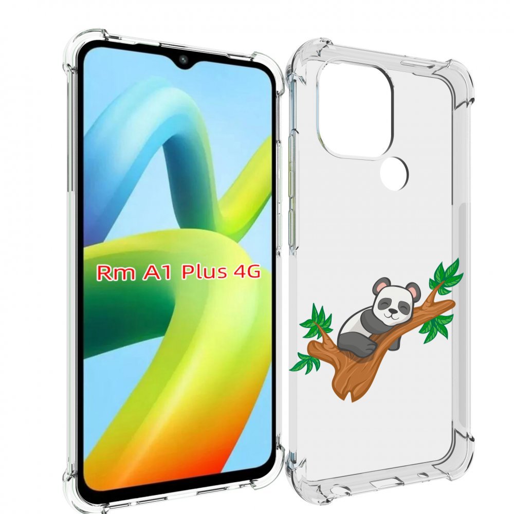 

Чехол MyPads панда-на-деревце для Xiaomi Redmi A1 Plus +, Прозрачный, Tocco