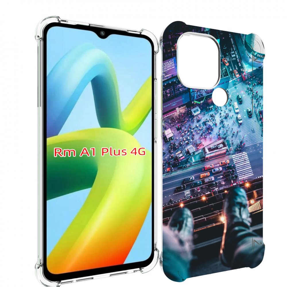 

Чехол MyPads парень на крыше для Xiaomi Redmi A1 Plus +, Прозрачный, Tocco