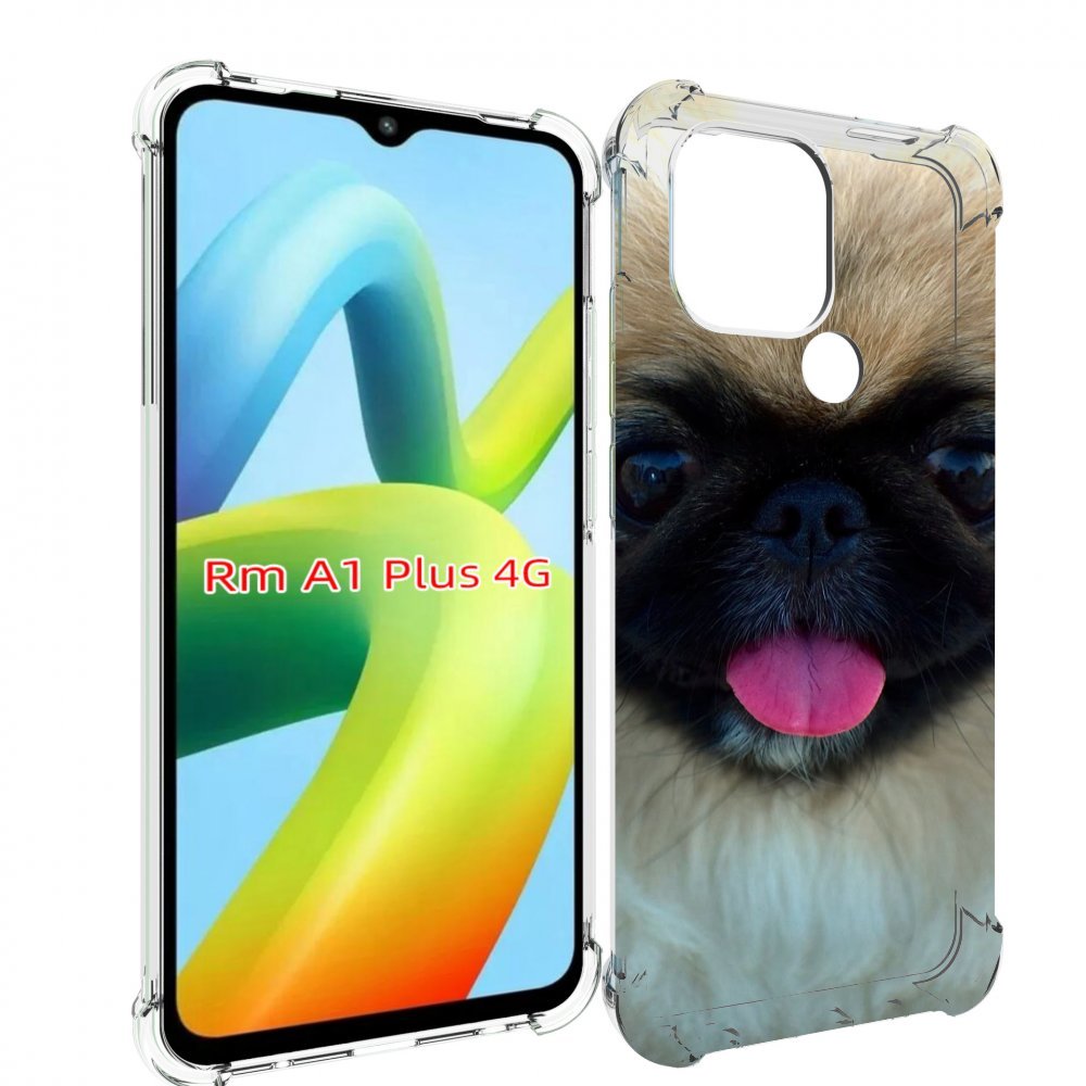

Чехол MyPads пекинез для Xiaomi Redmi A1 Plus +, Прозрачный, Tocco