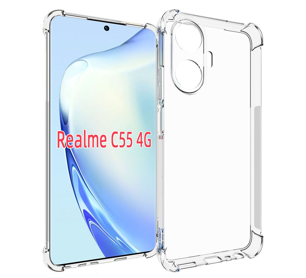 

Чехол MyPads для Realme C55 / Narzo 55 белый (237729)