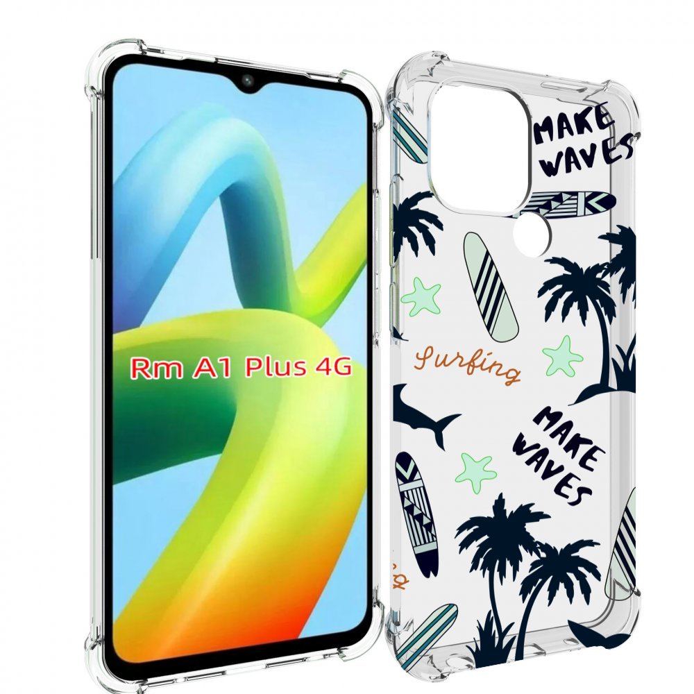 

Чехол MyPads пляжная-тематика для Xiaomi Redmi A1 Plus +, Прозрачный, Tocco