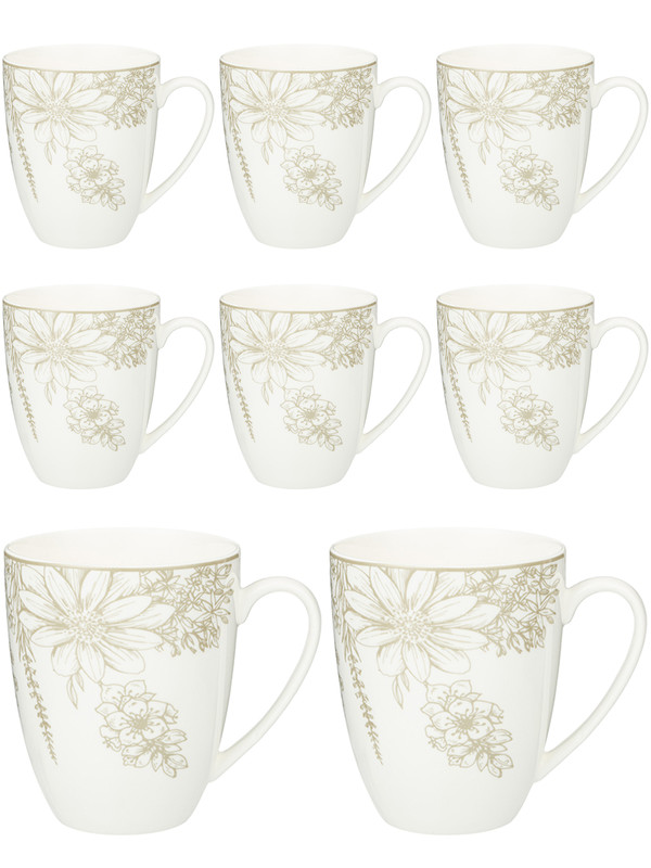 

Набор кружек 8 шт Lefard Parfum de fleur 440 мл 87-228