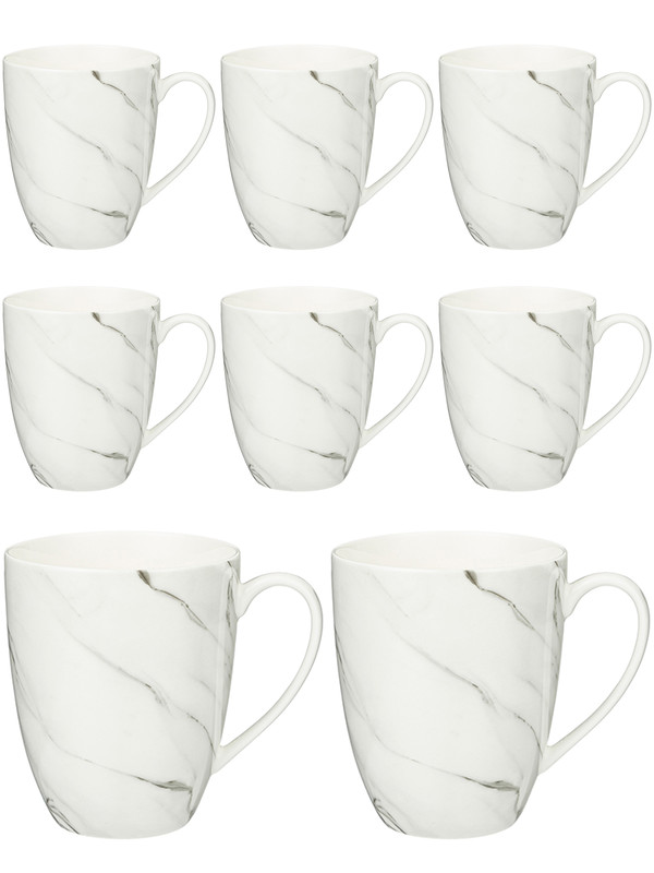 

Набор кружек 8 шт Lefard Bianco Marble Dandelion 440 мл 87-267